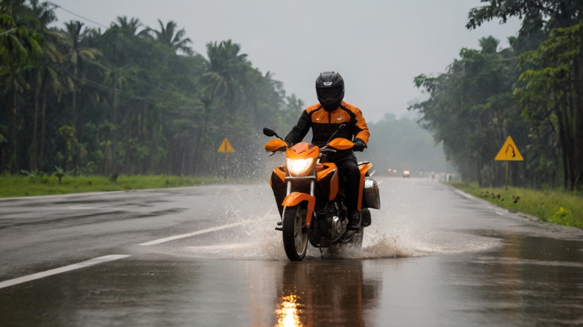 The Impact of Weather on Two-Wheeler Safety