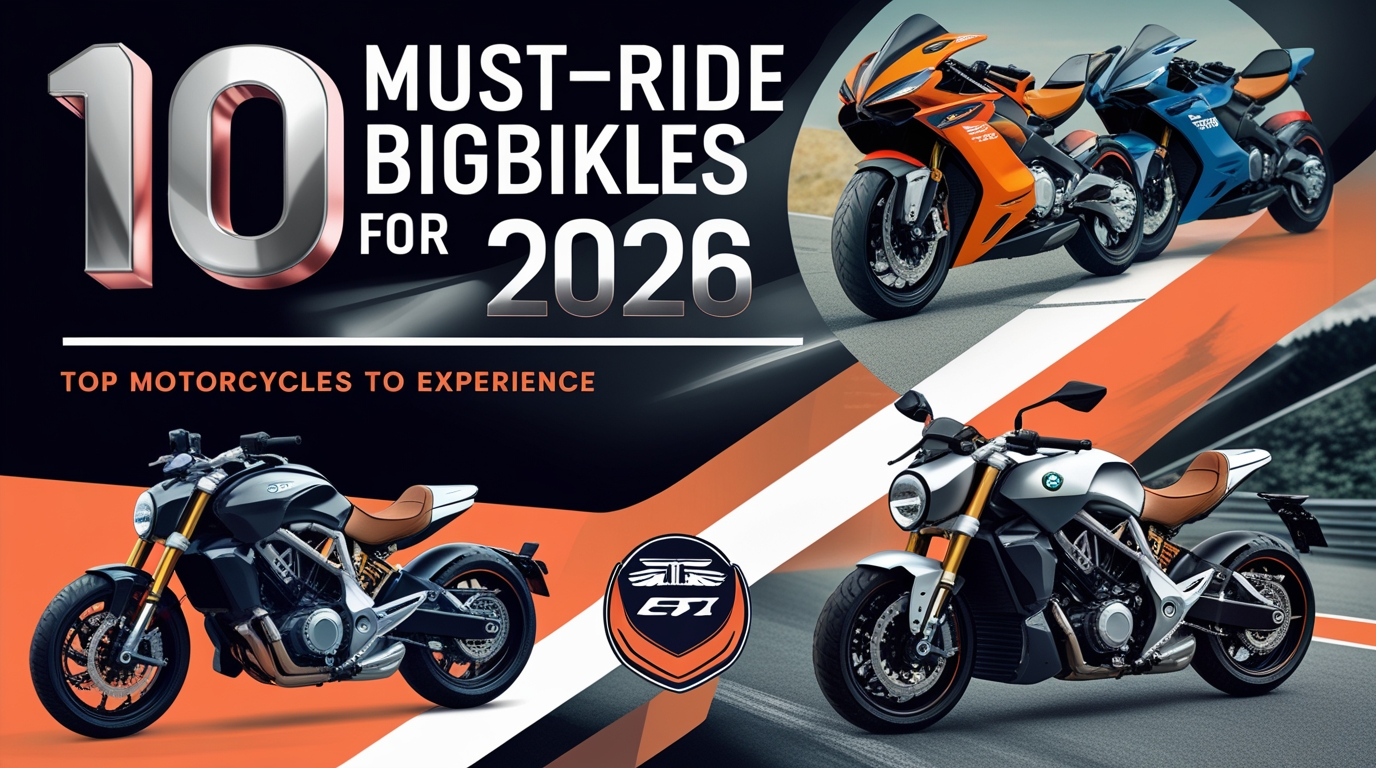 10 Must-Ride Bigbikes for 2026, Top Motorcycles to Experience