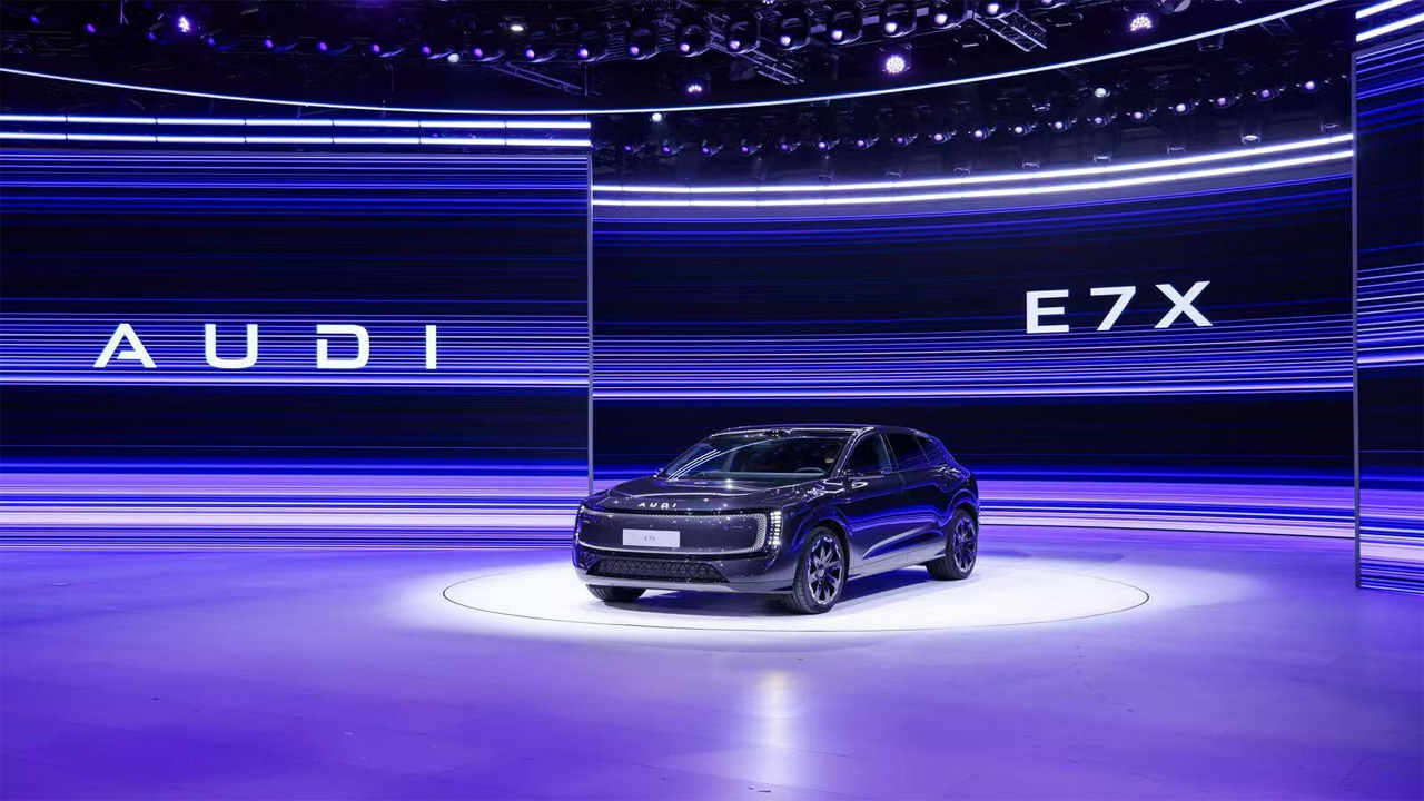 Audi E7X Debuts for China: A Powerful Electric SUV with Premium Innovation