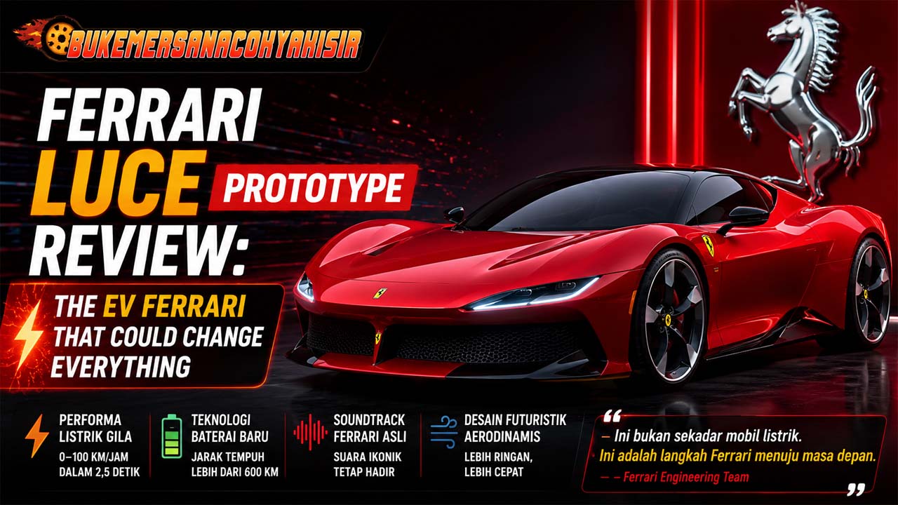 Ferrari Luce Prototype Review: The EV Ferrari That Could Change Everything