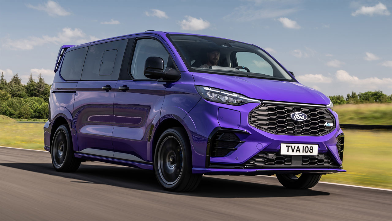 Ford E-Transit Custom MS-RT Redefines Electric Performance Van Experience