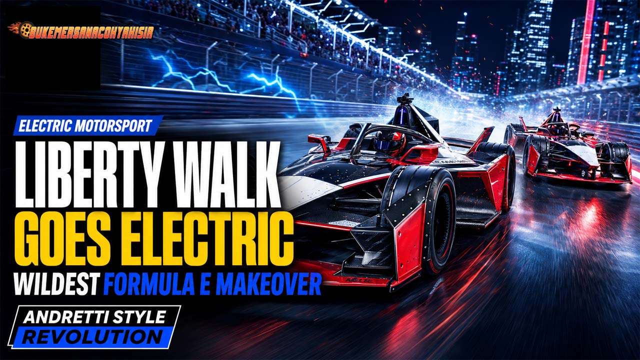 Liberty Walk Brings Its Signature Style to Andretti’s Formula E Race Cars