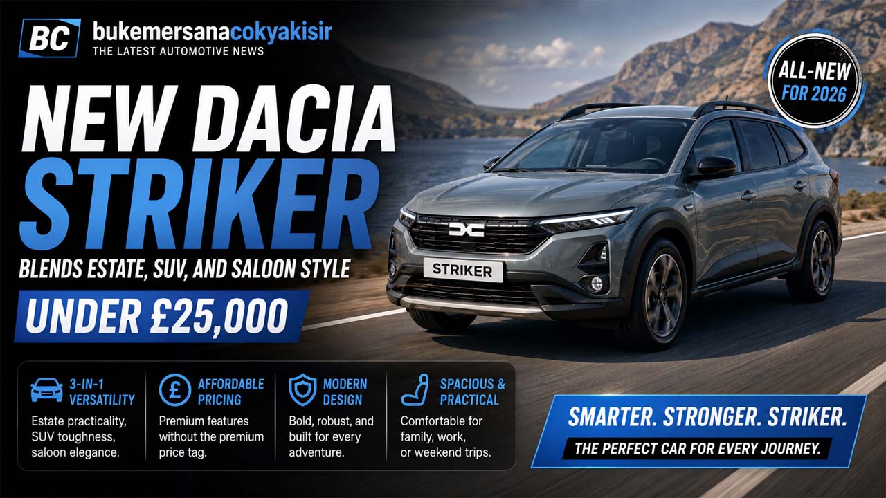 New Dacia Striker Blends Estate, SUV, and Saloon Style Under £25,000