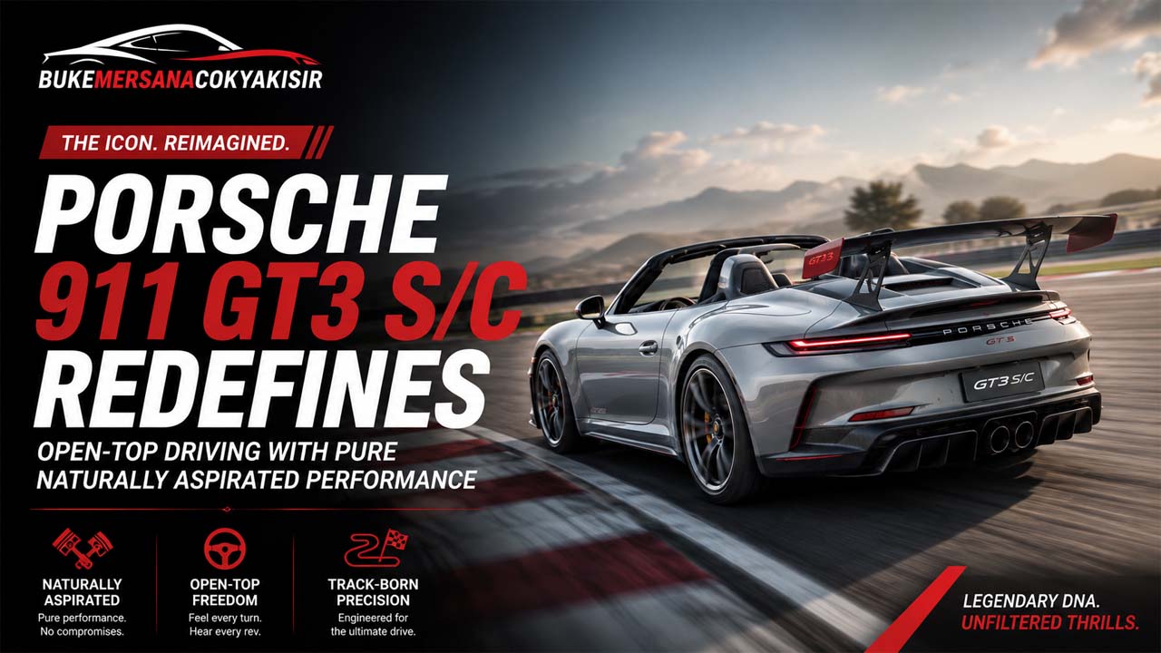 Porsche 911 GT3 S/C Redefines Open-Top Driving with Pure Naturally Aspirated Performance