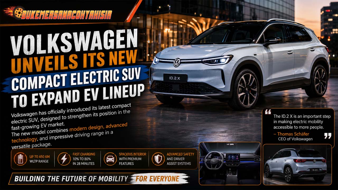 Volkswagen Unveils Its New Compact Electric SUV to Expand EV Lineup