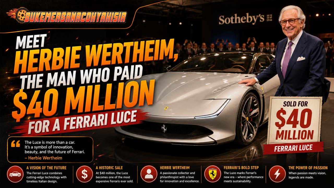 Meet Herbie Wertheim, the Man Who Paid $40 Million for a Ferrari Luce