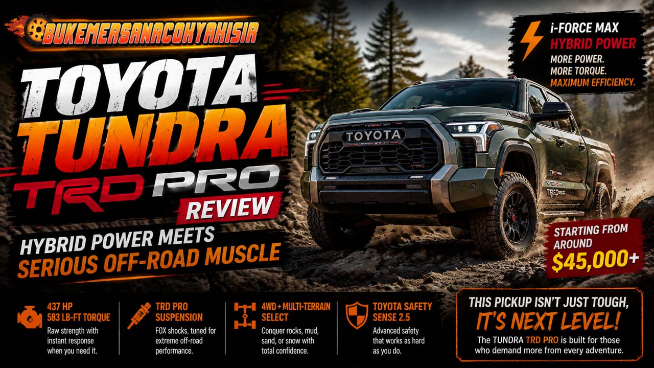 Toyota Tundra TRD Pro Review: Hybrid Power Meets Serious Off-Road Muscle