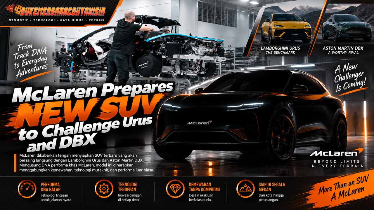 McLaren Prepares New SUV to Challenge Urus and DBX