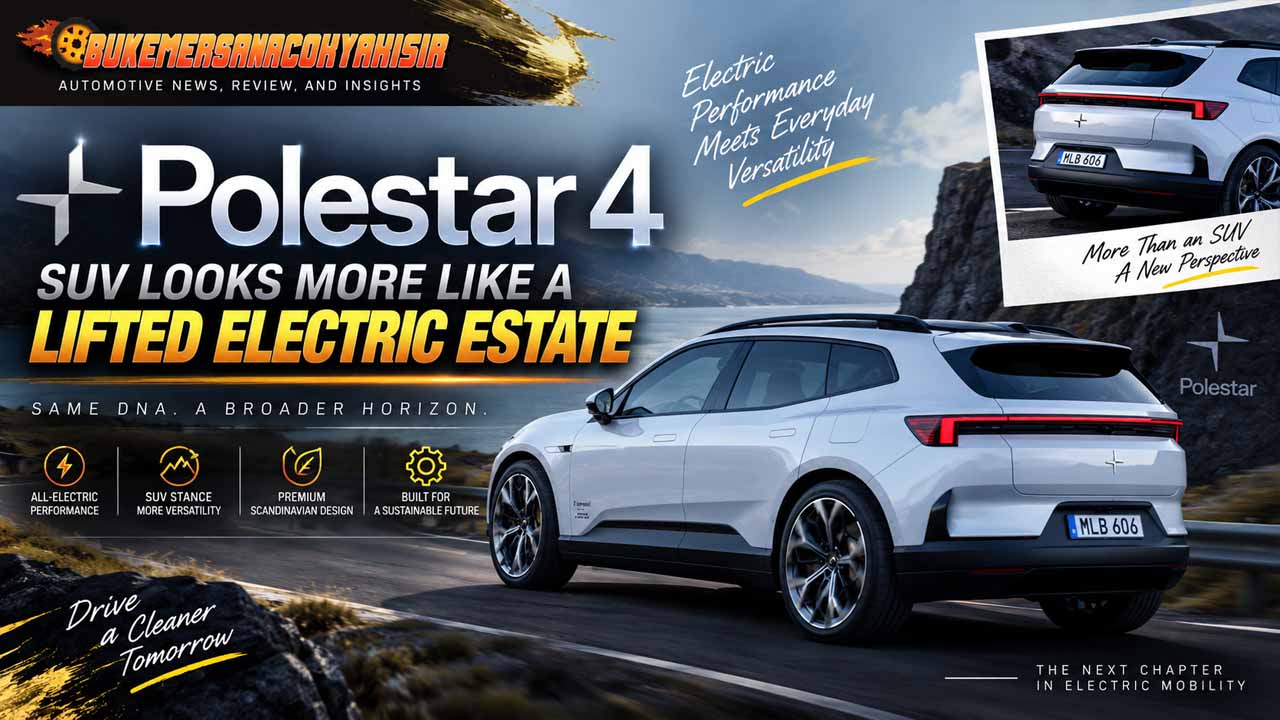 Polestar 4 SUV Looks More Like a Lifted Electric Estate