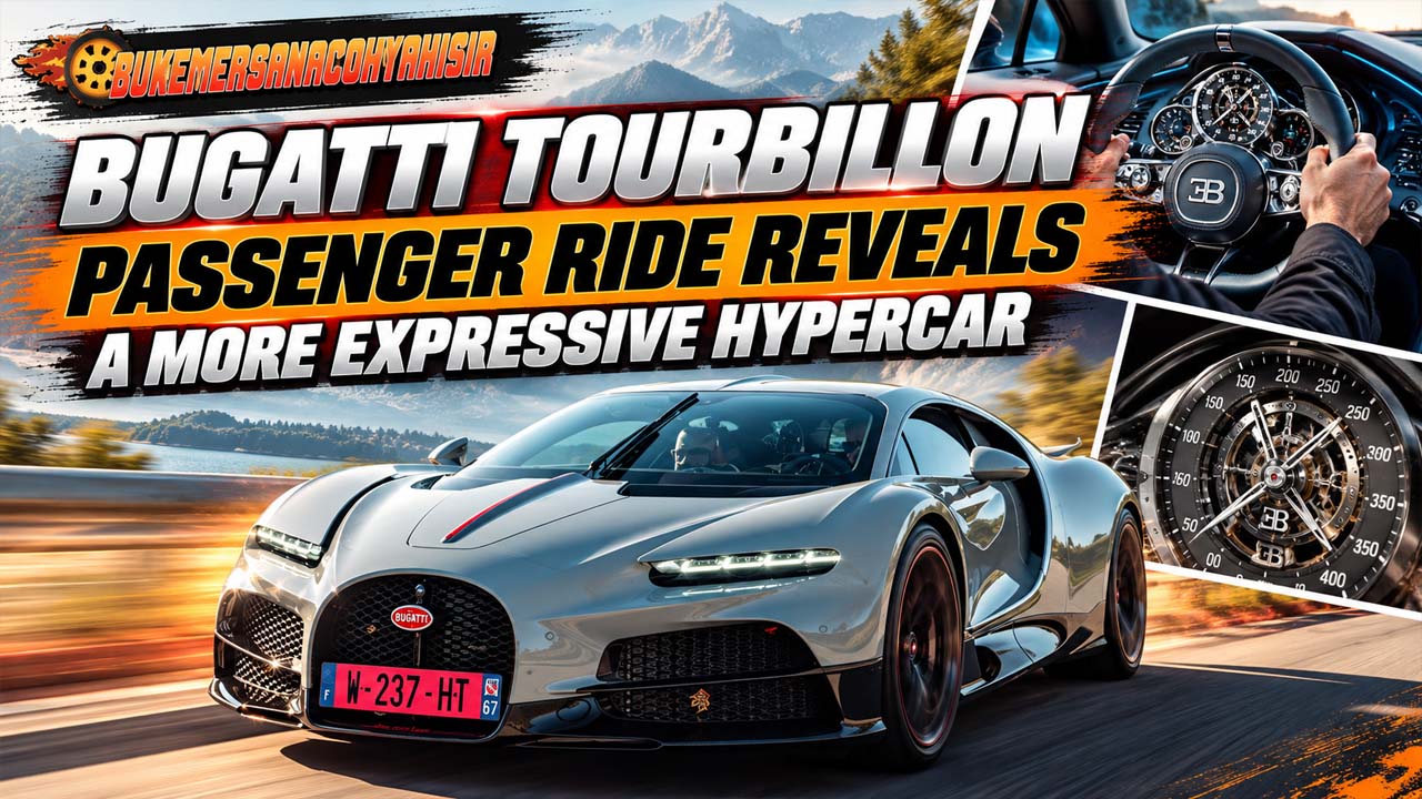 Bugatti Tourbillon Passenger Ride Reveals a More Expressive Hypercar