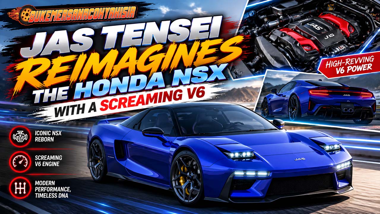 JAS Tensei Reimagines the Honda NSX with a Screaming V6