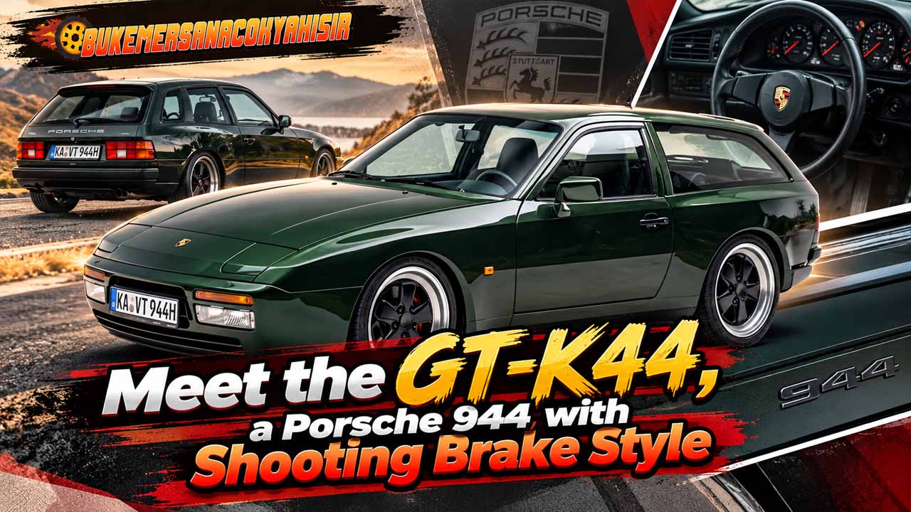 Meet the GT-K44, a Porsche 944 with Shooting Brake Style