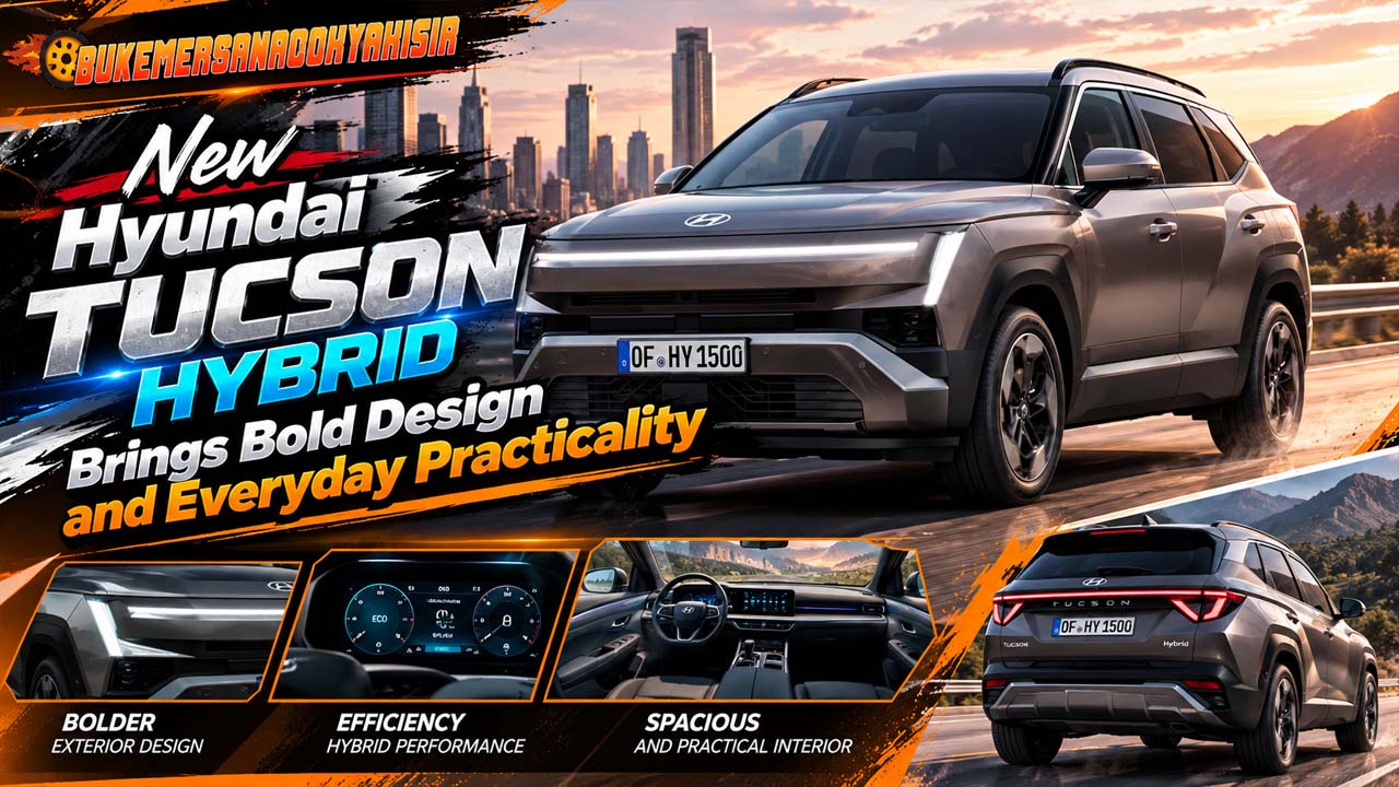 New Hyundai Tucson Hybrid Brings Bold Design and Everyday Practicality