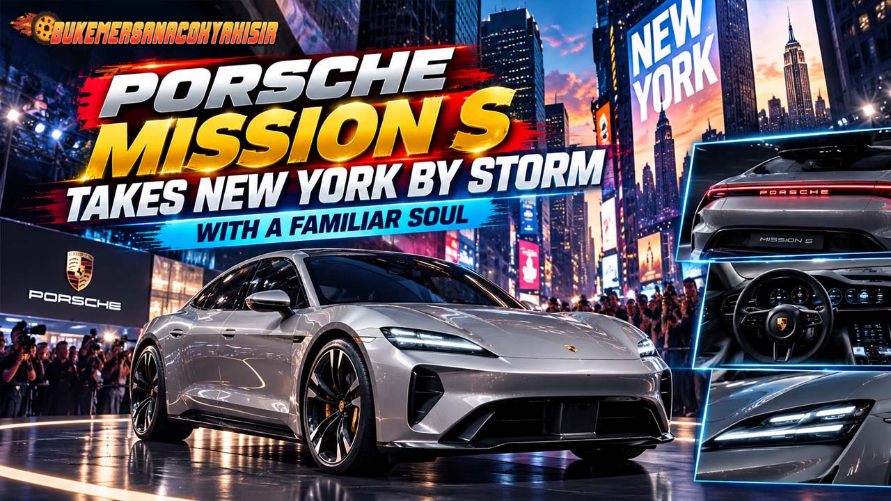Porsche Mission S Takes New York by Storm with a Familiar Soul