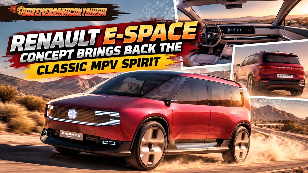 Renault E-Space Concept Brings Back the Classic MPV Spirit