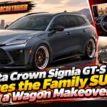 Toyota Crown Signia GT-S Gives the Family SUV a Wagon Makeover